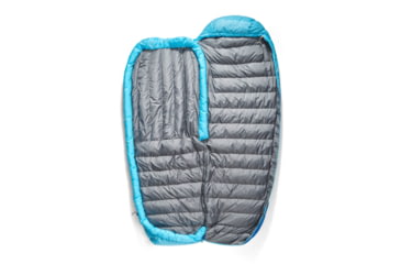 Image of Sea to Summit Trek Down 15F/ -9C Sleeping Bag, Regular, Snorkel Blue, Regular, S1024
