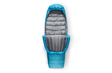 Image of Sea to Summit Trek Down 15F/-9C Sleeping Bag - Womens, Regular, Blue Atoll, Regular, S3023