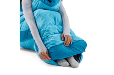 Image of Sea to Summit Trek Down 15F/-9C Sleeping Bag - Womens, Regular, Blue Atoll, Regular, S3023