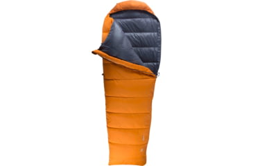 Image of Sea to Summit Trek Tk II Sleeping Bag 650 Down-Wide-Left-Orange
