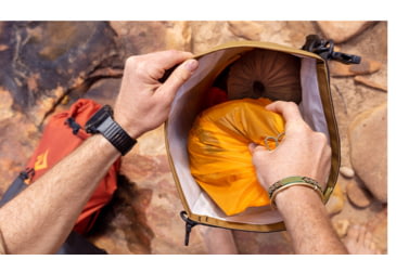 Image of Sea to Summit Ultra-Sil Stuff Sack, 3 Liters, Zinnia Yellow, XS, A4542-51