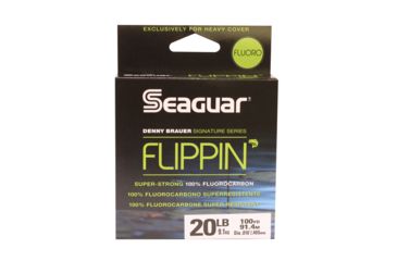 Image of Seaguar Denny Brauer FlippiN Fluorocarbon Fishing Line 20 Lb Test Fishing Line, 20FLF100