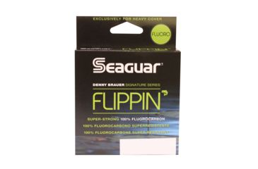 Image of Seaguar Denny Brauer FlippiN Fluorocarbon Fishing Line 25 Lb Test Fishing Line, 25FLF100