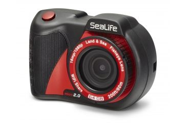 Image of Micro 2.0 WiFi 64GB Underwater Camera, BLACK  / RED