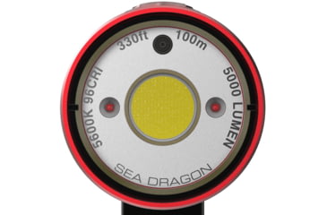 Image of SeaLife Sea Dragon 5000F Auto Underwater Lighting, Black/Red, One size, SL676