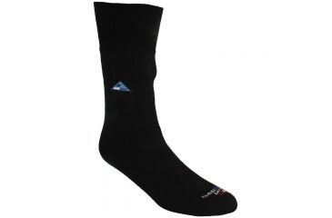 Image of Sealskinz Waterproof Crew Sock Blk-sm 21092