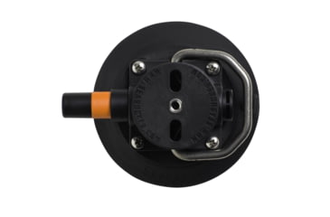 Image of SeaSucker 4.5in SeaSucker Mount w/Flat-Top Stainless Steel D-Ring, Black, VM1013B