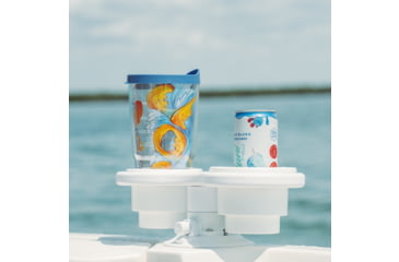 Image of SeaSucker Horizontal 2-Cup Holder, White, MC5300W