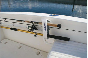 Image of SeaSucker Horizontal Rod Holder, White, 4.5W x 10H x 4D, 810046210710