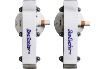 Image of SeaSucker Horizontal Rod Holder, White, 4.5W x 10H x 4D, 810046210710