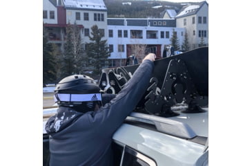 Image of SeaSucker Pallavicini Ski Rack, Black, 810046210178