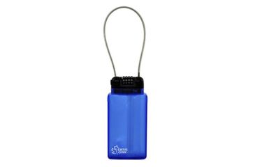 Image of Seattle Sports Cactus Creek AquaLock Box, Small, Blue, Small, Pc, Abs, Steel Cable, 1 Year Mfg Warranty, SEA-42927