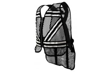 Image of Seattle Sports Cycling Safety  Vest, Black/Silver 94715