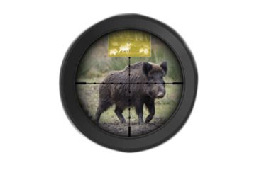 Image of Sector Optics G1 Rifle Scope, 1-8x24mm, 30mm Tube, Second Focal Plane, Illuminated Reticle w/ Internal Display, Black, SO-G1-01