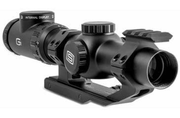 Image of Sector Optics G1 Rifle Scope, 1-8x24mm, 30mm Tube, Second Focal Plane, Illuminated Reticle w/ Internal Display, Black, SO-G1-01