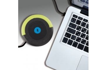 Image of Secur Bluetooth Speaker Lantern and Flashlight, Yellow/Green, Black SP-5004