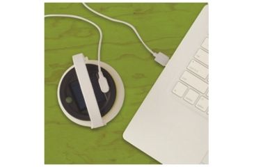 Image of Secur Collapsible Solar Powered Bottle Lantern, White/Yellow/Black, SP-1108