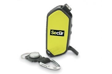 Image of Secur Dynamo LED Fire Starter and Rechargeable Flashlight,6 Lumens,Yellow/Green/Black SP-1000