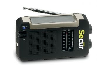 Image of Secur Hybrid Power Multifunction Emergency Radio,Yellow/Green/Black SP-2001