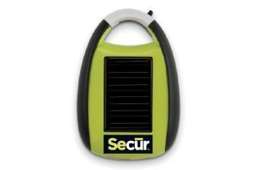 Image of Secur Mini Solar Cell Phone Charger w/Solar Panel,Yellow/Green/Black SP-3001