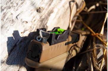 Image of SeeAll Open Sights CC Micro Pistol Sight, Black, LxWxH 1.8inch x 1 inch .6 inches, 850006380596