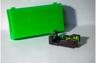 Image of SeeAll Open Sights CC Micro Pistol Sight, Black, LxWxH 1.8inch x 1 inch .6 inches, 850006380596