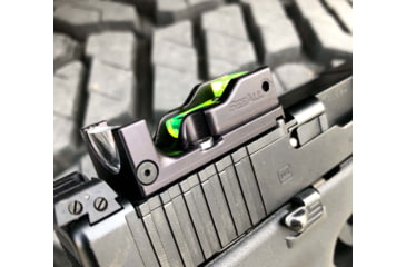Image of SeeAll Open Sights MK3 Pistol Sight Plate System, Crosshair, Black, 850006380534
