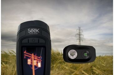 Image of OpticsPlanet Exclusive Seek Thermal Reveal XR Thermal Imager, Multi-Lingual Pack, Black, RT-EBAX