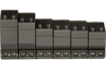 Image of Seekins Precision 30mm Tube Rifle Scope Rings, 1.45in AR High, 4 Cap Screw, 0010620018 - F