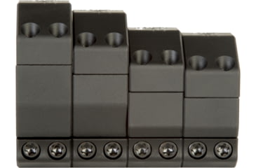 Image of Seekins Precision 34mm Tube Rifle Scope Rings, 1.45in AR High, 4 Cap Screw, 0010630012 - F