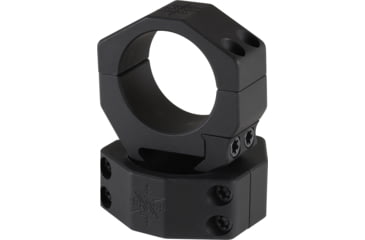 Image of Seekins Precision 34mm Tube Rifle Scope Rings, 1.45in AR High, 4 Cap Screw, 0010630012 - F
