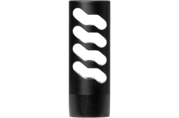 Image of Seekins Precision AR Advanced Tactical Compensator Muzzle Brake, Melonited Black, 1/2x28 Threads, 0011510035 - F