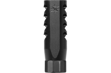 Image of Seekins Precision AR Advanced Tactical Compensator Muzzle Brake, Melonited Black, 1/2x28 Threads, 0011510035 - F