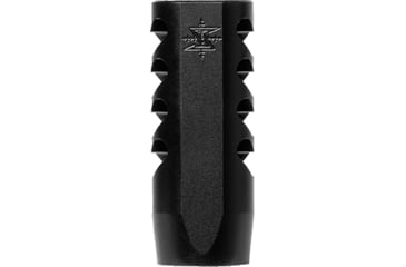 Image of Seekins Precision AR Advanced Tactical Compensator Muzzle Brake, Melonited Black, 1/2x28 Threads, 0011510035 - F