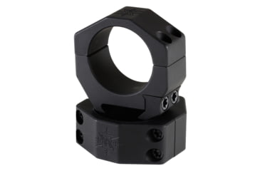 Image of Seekins Precision Scope Ring, 1.00 High, 35mm, 4 Cap Screw, Anodized Finish, Black