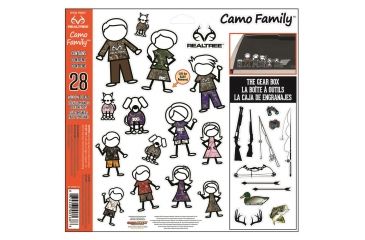 Image of SEI Camo Family, Realtree Decal 28 pc. RT-CFAM-LG