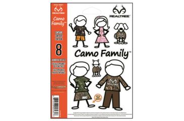 Image of SEI Camo Family, Realtree Decal 8 pc. RT-CFAM-SM