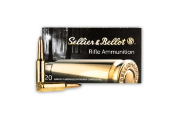Image of Sellier &amp; Bellot 6.5 Creedmoor 156 Grain Semi-Jacketed Soft Point Ammo, SB65DCS