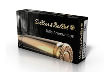 Image of Sellier &amp; Bellot 7.62X54R 180 Grain FMJ Rifle Ammo, 20RD, SELLSB76254RA