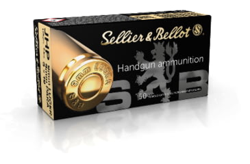 Image of Sellier &amp; Bellot Pistol &amp; Revolver Ammo 9mm Luger 115 gr FMJ 1000/box, SB9AC