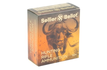 Image of Sellier &amp; Bellot Rifle, 375 H&amp;H Mag, 300 Grain, Soft Point, 10 Round Box, SB375B
