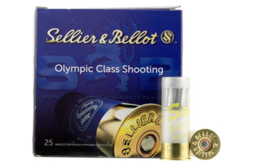 Image of Sellier &amp; Bellot Special 12 Gauge 1oz 2.75in Shotgun Slugs Ammo, 25 Rounds, SB12SLUG