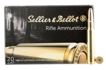 Image of Sellier &amp; Bellot 30-06 Springfield 180 Grain Soft Point Rifle Ammo, 20 Rounds, SB3006B