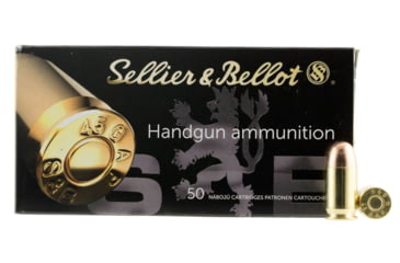 Image of Sellier &amp; Bellot 45 Gap 230 Grain Full Metal Jacket Brass Cased Pistol Ammo, 50 Rounds, SB45GAP