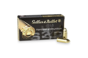 Image of Sellier &amp; Bellot SB9NATO Handgun 9mm NATO 124 Gr Full Metal Jacket FMJ 50 Bx/