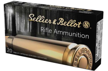 Image of Sellier &amp; Bellot 222 Remington 50 Grain Soft Point Rifle Ammunition