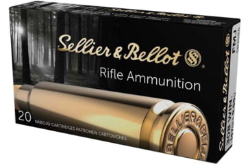 Image of Sellier &amp; Bellot 308 Winchester 147 Grain Full Metal Jacket Rifle Ammunition
