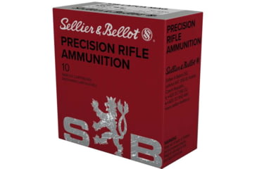 Image of Sellier &amp; Bellot 338 Lapua Mag 300 Grain Hollow Point Boat Tail Rifle Ammunition