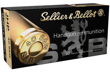 Image of Sellier &amp; Bellot 40 S&amp;W 180 Grain Jacketed Hollow Point Bullet