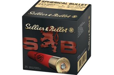Image of Sellier & Bellot Spherical .410 3 Pellet 2.5in Shotgun Ammo, 25 Rounds, SB410A